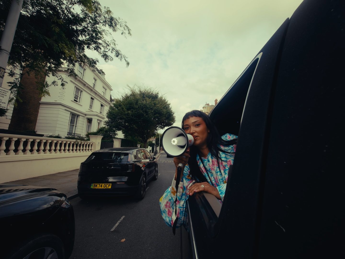 Joy Crookes — Limo Stunt — still, cinematography by Harvey Davies